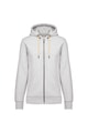 Dames Hoodie met rits Vintage Kariban KV2307 ASHHEATHER